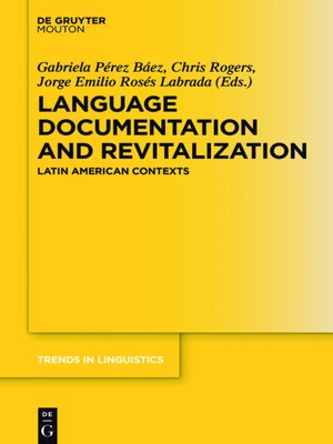 cover image of Language Documentation and Revitalization in Latin American Contexts